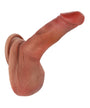 Pocky 5 inch Most Realistic Dildo Brown Skin Realman Dildo
