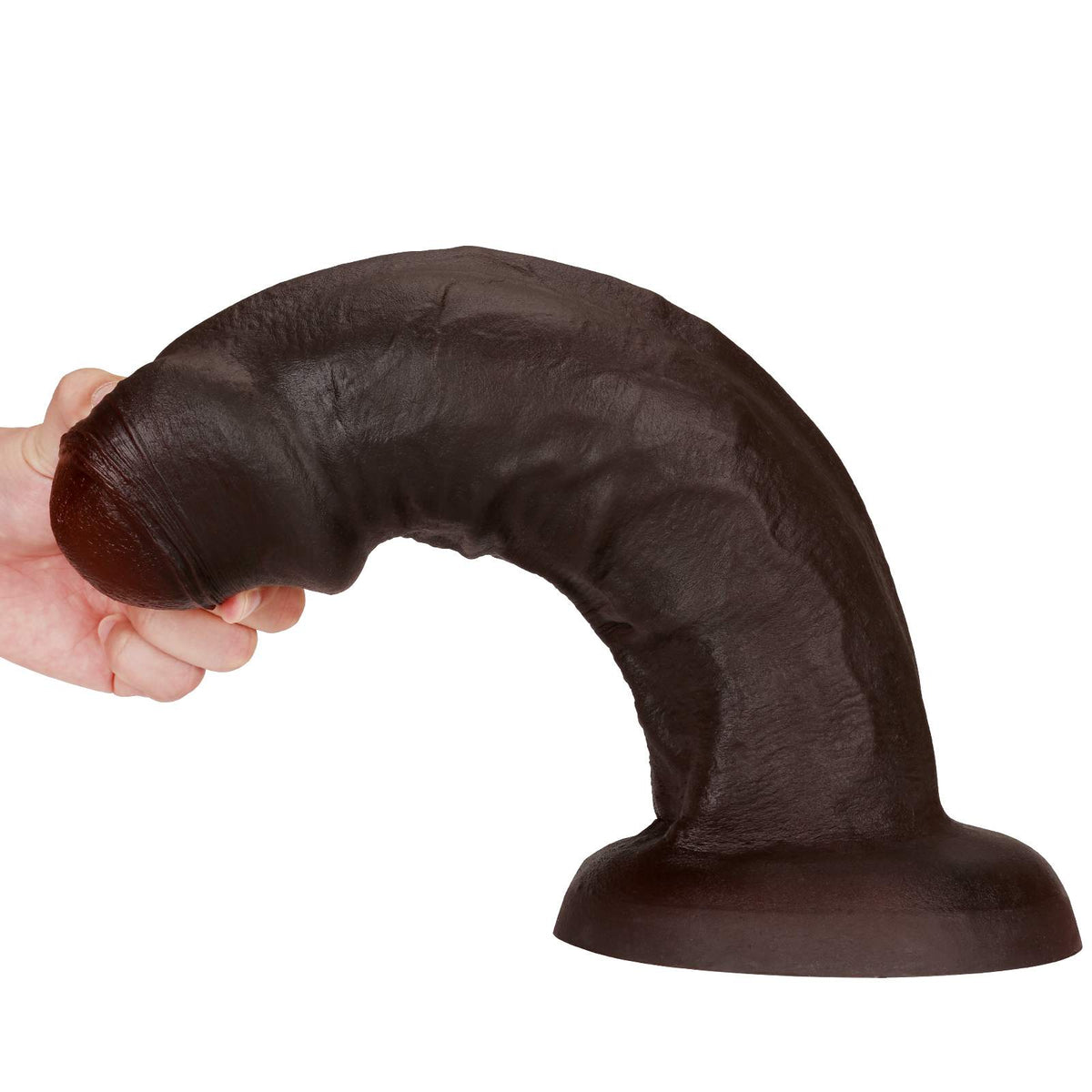 Titan 13 inch Ultra Huge Black XL Dildo Extreme Girth Suction Cup