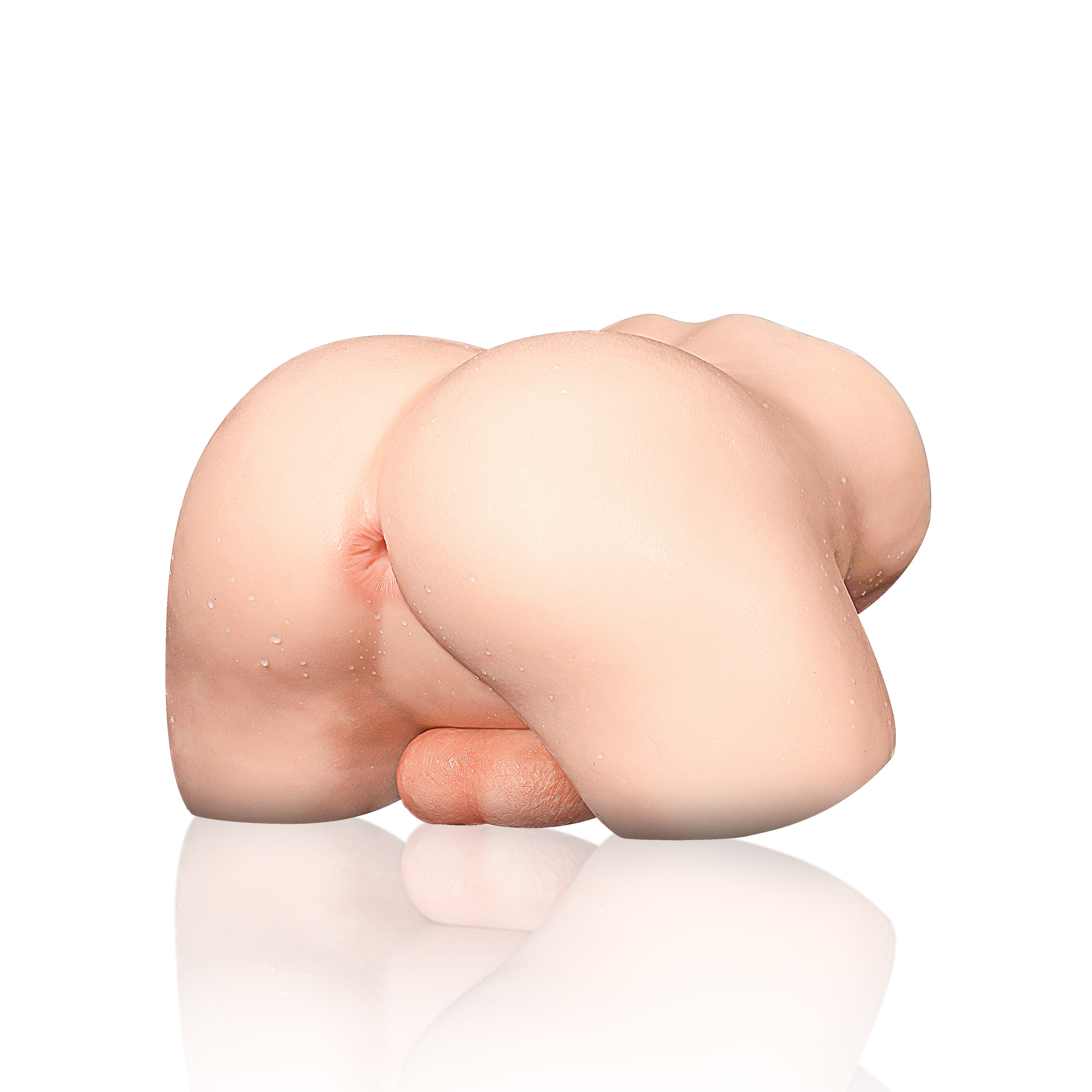 Justin 14lb With James 7 inch Realistic Dildo (Brown)