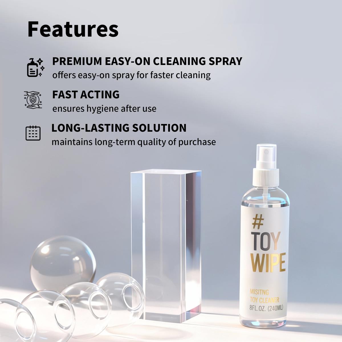 Adult Toy Cleaner All-Purpose Misting Adult Toy Cleaning