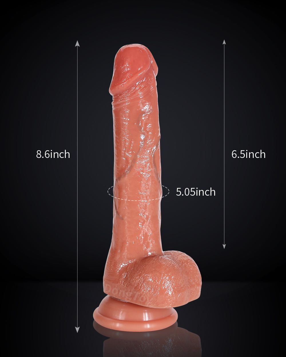 Shane Diesel 8.6 inch Remote Control SuperSpeed Thrusting Vibration Dildo