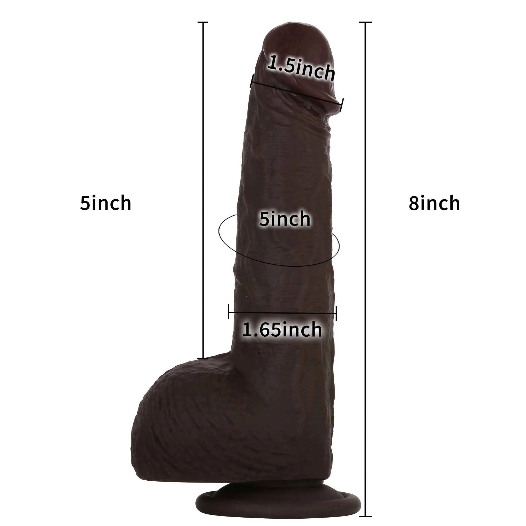 Squirtle 8 inch Squirting Cumming Real Feel Sliding Skin Black