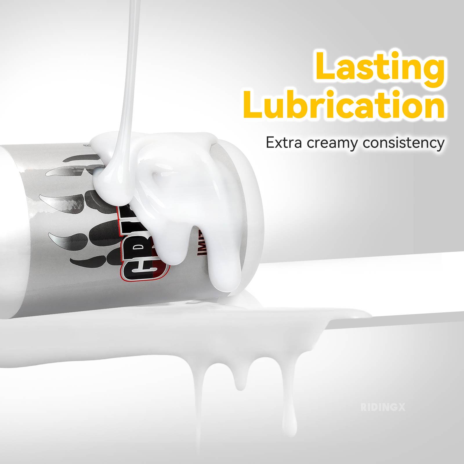 Creamy White Lubricant Water Based Lube Realistic Cums Lasts Long